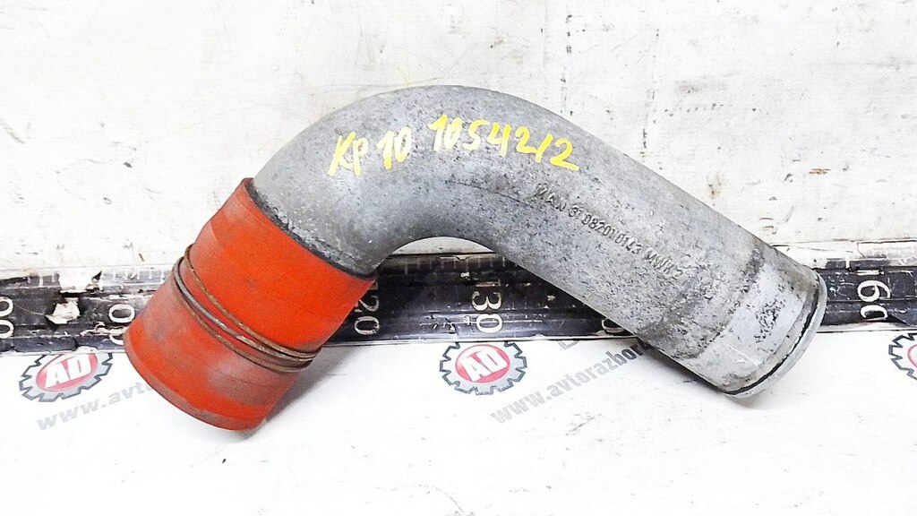 Патрубок интеркулера алюм. б/у