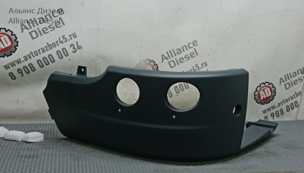 Угол бампера широкий лев. нов. 