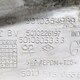 Декоративная накладка стойки лобового стекла лев. б/у - 1