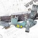 Кронштейн трубок компрессора б/у - 2
