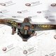 Кронштейн пневморессоры задний, прав.(лыжа) б/у - 1